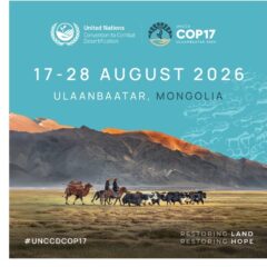 モンゴルでCOP17が開催(2026年8月17日〜28日）